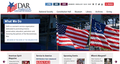 Desktop Screenshot of dar.org