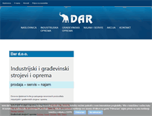 Tablet Screenshot of dar.hr